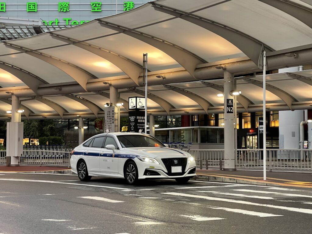 成田空港第1ターミナルでのお迎えの様子