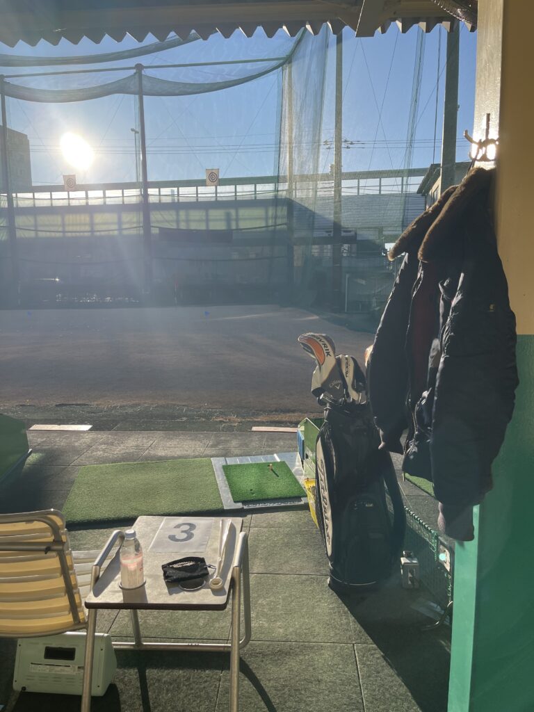 2ヶ月打ってませんでしたが、ちゃんと当たります。イメージシャフトドリルを打つ前に行います。